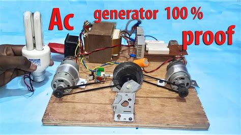 ac generator  volt  watt  energy part   strong proof  energy
