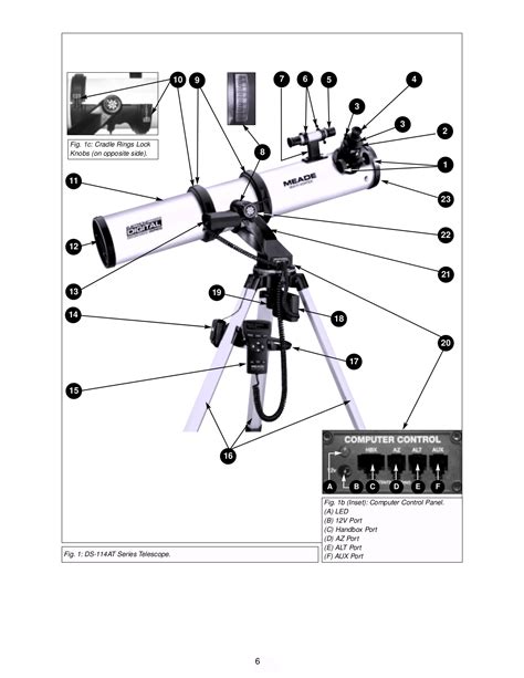 manual  meade telescope ds