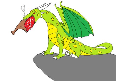 dragon eating  xfangheartx  deviantart
