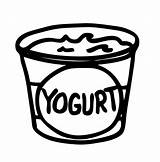 Yogurt Dibujo Yogur Imagixs Antonella Sniper Colección sketch template