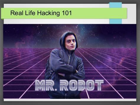 real life hacking