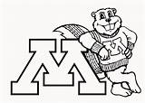 Minnesota Gophers Coloring Pages Clipart Logo Gopher Goldy Mn Timberwolves True University College Sports Printables Template Kids Clipground Divyajanani sketch template