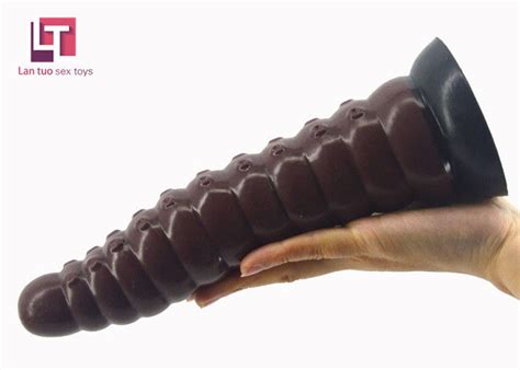 Stronge Suction Waterproof Big Dildo Sex Toy 9 8 Inch In Tentacle Shape