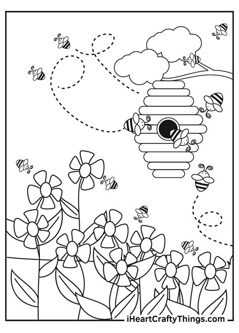 garden coloring pages printable