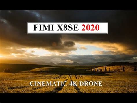 fimi  se  promo commercial cinematic drone  youtube