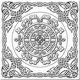 Celtic Coloring Pages Adult Adults Cross Designs Mandala Drawing Knot Printable Print Alphabet Line Book Color Patterns Tree Crayola Colouring sketch template