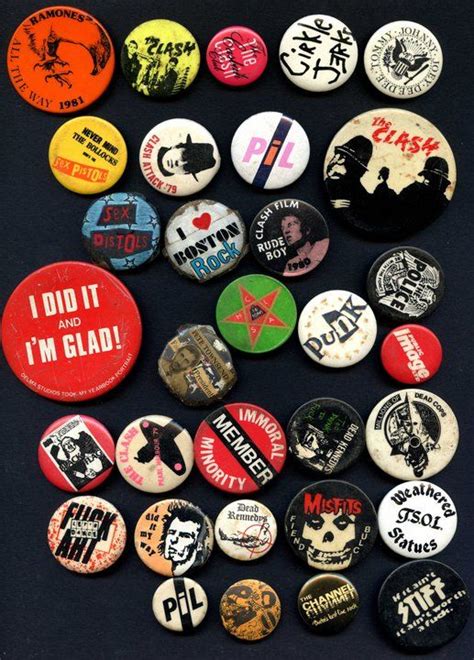 punk rock pins never leave home without them punk