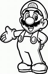 Mario Coloring Pages Bad Guy Super Comments sketch template
