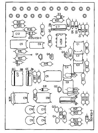 boss sd  circuit board component placement