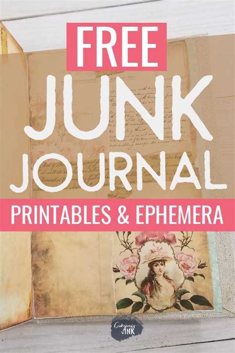find junk journal ephemera  printables   junk