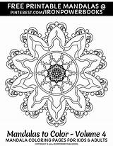 Coloring Mandala Pages Volume Kids Choose Board Adults Books Book sketch template