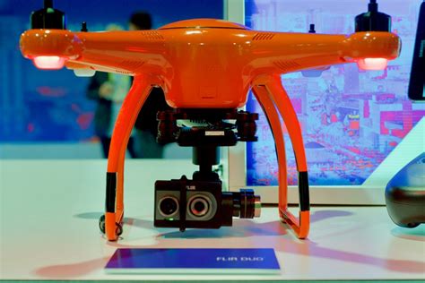 flir duo thermal drone camera lands  ces  cnet