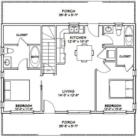 house  bedroom  bath  sq ft  floor plan instant  model  etsy canada