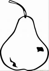 Pears Coloring Popular sketch template