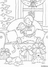 Coloring Christmas Pages Morning Printable Kids Colouring Natal Pintar Colorir Noel Coloriage Book Desenhos Para Drawing Color Colors Cat Desenho sketch template