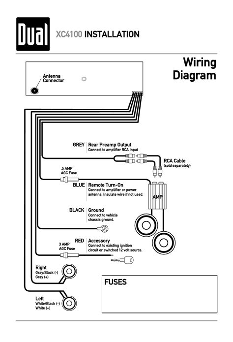 wiring diagram xc installation fuses dual xc user manual page