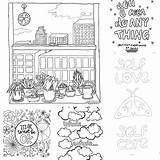 Coloring Book Stay Color Pages Pdf sketch template