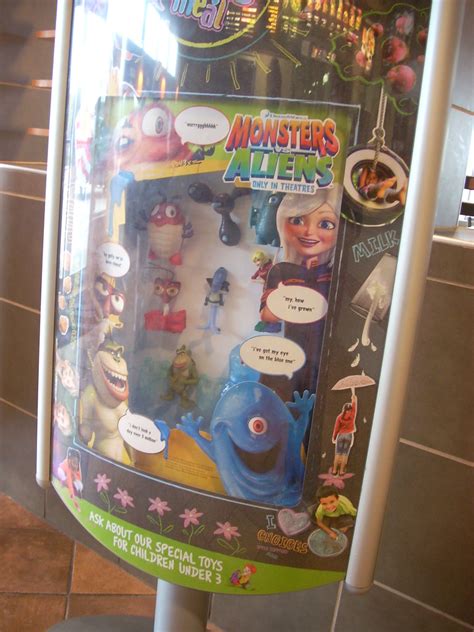 Monsters Vs Aliens Happy Meal Toys Mcdonald S 13898 3