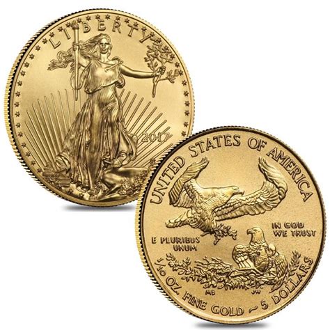 oz gold american eagle  coin brilliant uncirculated condition pristine auction