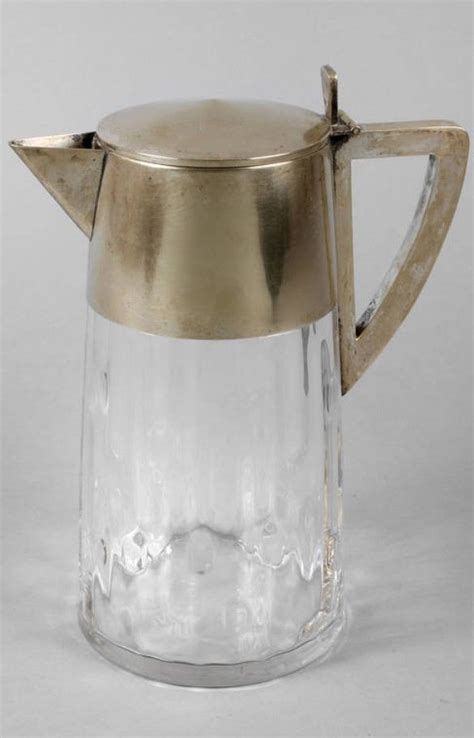Wasserkrug Koloman Moser Jutta Sika Glasentwurf Koloman Moser Um 1900