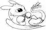 Coloring Dragon Toothless Pages Baby Train Popular sketch template