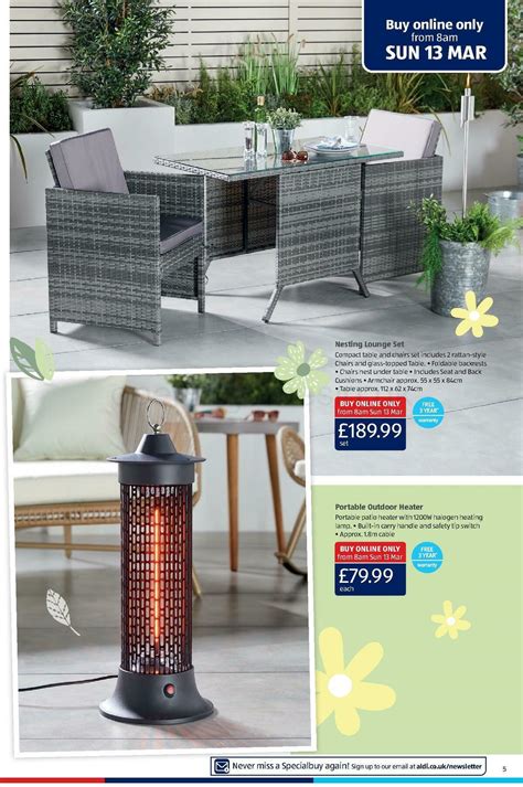 aldi uk offers special buys   march page