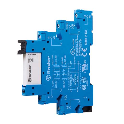 finder   pole  ac dc relay interface module flare relay    cef