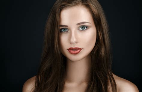 Hintergrundbilder Gesicht Frau Modell Porträt Einfacher
