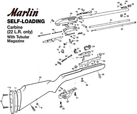marlin model  exploded diagram