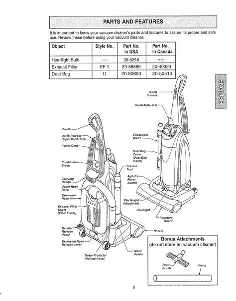 kenmore  series vacuum manual