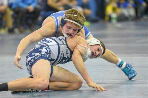 high school wrestling central mountain enters day   tournament