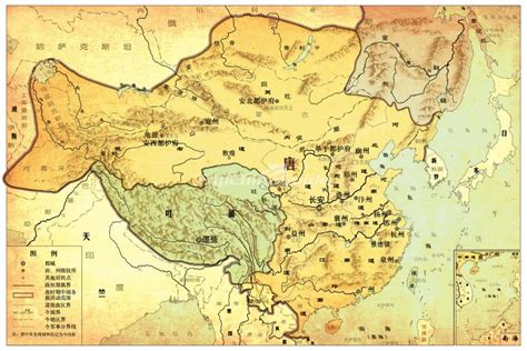tang dynasty chinese map tang dynasty pictures chinese tang dynasty  china tang