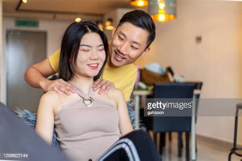 Asian Couple Massage Photos And Premium High Res Pictures Getty Images