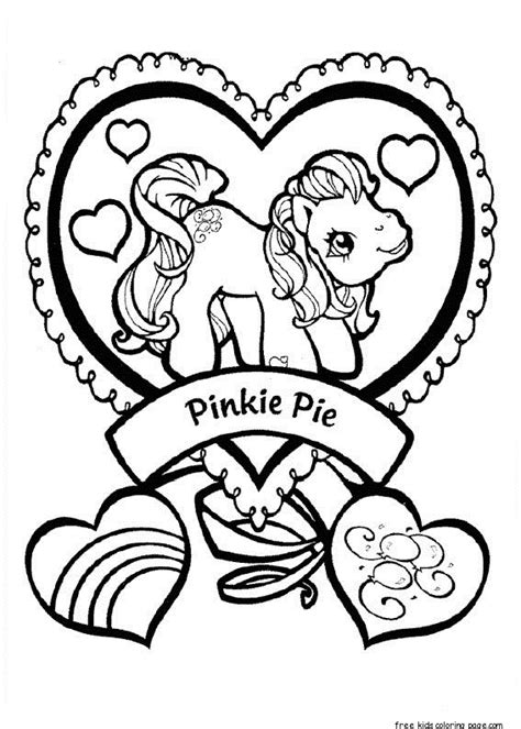 pony friendship  magic pinkie pie coloring pages