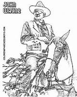Coloring Pages Western Adults Printable Adult Cowboy Wayne John Color Christmas Getcolorings Sheets Patricia Print sketch template