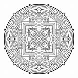 Coloring Pages Sacred Geometry Geometric Aztec Cool Color Fractal Printable Colorear Book Mandala Para Complex Beaver Therapy Therapeutic Getcolorings Dam sketch template