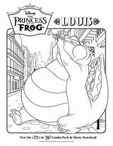 Frog Princess Coloring Pages Kids Sheets Print Disney Book Louis Activity Color Clipart Word Search Library Printable Colouring Puzzles Alligator sketch template