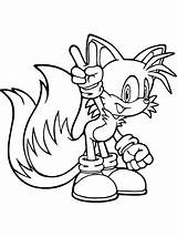 Sonic Coloring Cartoons sketch template