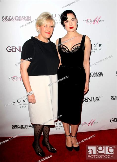 Dita Von Teese Hosts Genlux Issue Release Event At Luxe Hotel Featuring