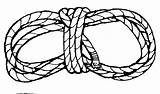 Rope Clipart Cowboy Clip Lasso Cliparts Drawing Cartoon Circle Knot Border Western Straight Library Line Quoteko Etc Roping Help Copyrighted sketch template