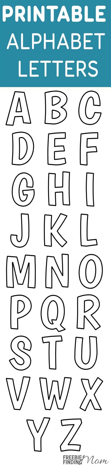 alphabet templates  printable