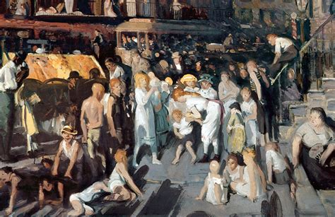george wesley bellows  american realist painter  fame