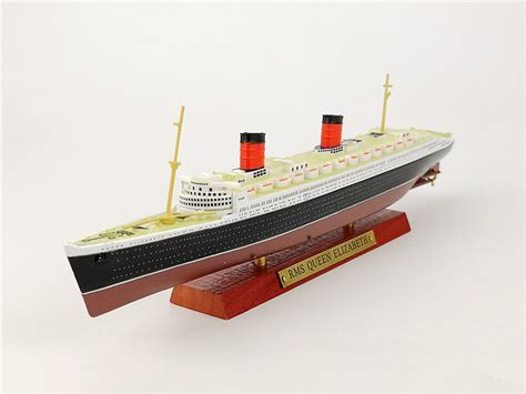 Rms Queen Elizabeth 1 1250 Diecast Model Ship Atlas Ebay