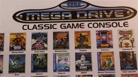 Sega Genesis Mega Drive Classic Game Console Atgames