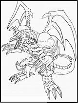Coloring Oh Gi Dragon Yu Skull Kids Yugioh Pages Color Eyes Drawing Red Printable sketch template