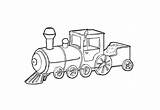 Train Coloring Steam Pages Engine Locomotive Printable Kids Getcolorings Color Print Railroad sketch template