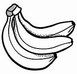 Banana Drawing Outline Getdrawings sketch template