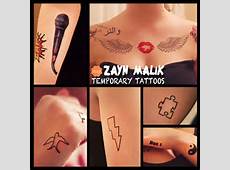 Zayn Malik Inspired Temporary Tattoos One by FangirlTattoos