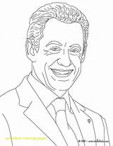 Coloring Pages President Presidents Printable French France Drawing Getcolorings Getdrawings sketch template