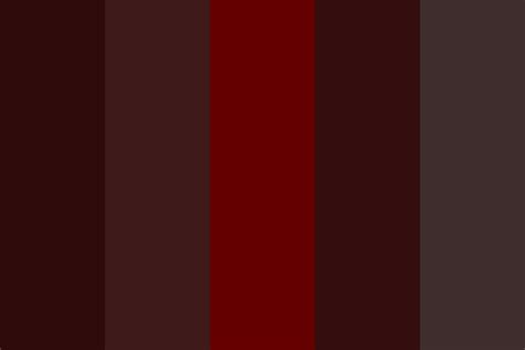 dark tones color palette